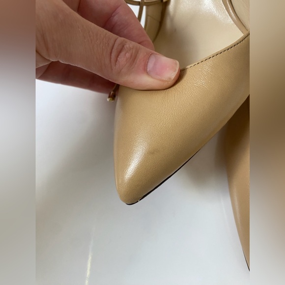 Jimmy Choo leather + snakeskin heels - Picture 8 of 10